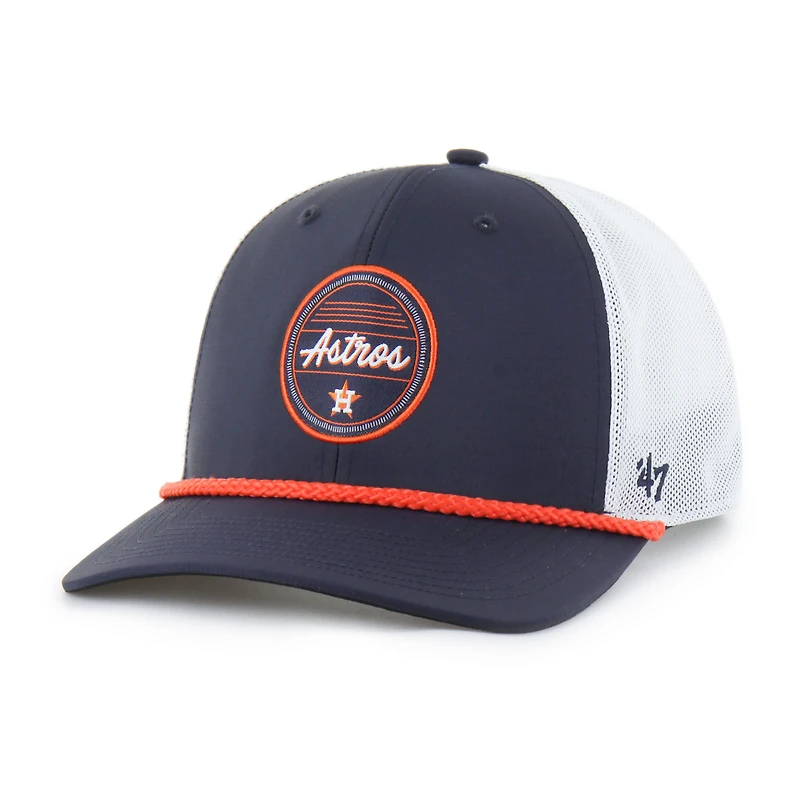 Men's '47 Navy/White Houston Astros Fairway Trucker Adjustable Hat