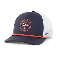 Men's '47 Navy/White Houston Astros Fairway Trucker Adjustable Hat