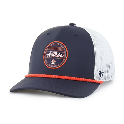 Men's '47 Navy/White Houston Astros Fairway Trucker Adjustable Hat