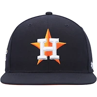 Casquette Snapback Capitaine Sure Shot des Houston Astros 2017 de la série mondiale '47 pour homme, bleu marine