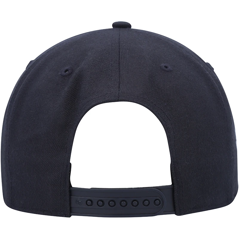 Casquette Snapback Capitaine Sure Shot des Houston Astros 2017 de la série mondiale '47 pour homme, bleu marine