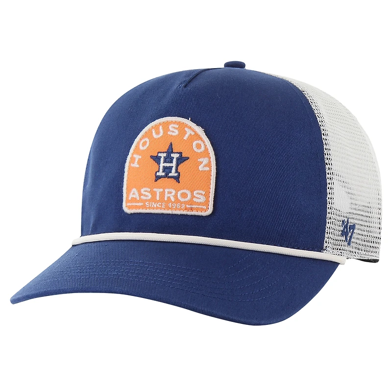 Casquette réglable '47 Navy Houston Astros Cypress Trucker Hitch pour hommes