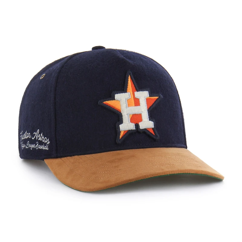 Men's '47 Navy Houston Astros Gold Age Hitch Adjustable Hat