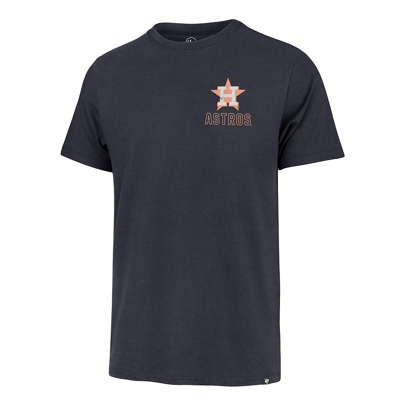T-shirt '47 bleu marine Houston Astros Hang Back Franklin pour hommes