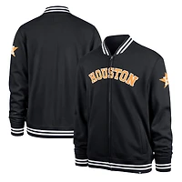 Men's '47 Navy Houston Astros Wax Pack Pro Camden Full-Zip Track Jacket