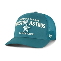 Men's '47  Teal Houston Astros Contemporary Hitch Adjustable Trucker Hat