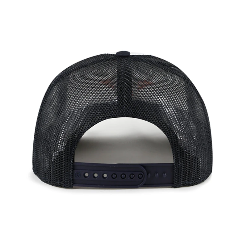 Casquette ajustable Trucker Freshman '47 blanche/bleu marine pour homme des Astros de Houston