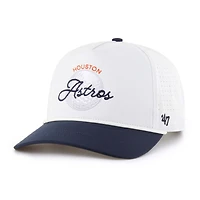 Men's '47 White/Navy Houston Astros Gimmie Golf Hitch Rope Adjustable Hat