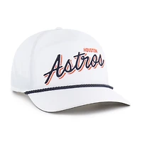 Men's '47  White Houston Astros Brrr Fairway Hitch Adjustable Hat
