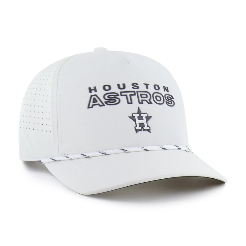 Casquette ajustable Houston Astros Forward Vault Hitch blanche pour homme, modèle 47