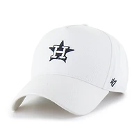 Casquette ajustable Foundational Pinch Offside des Astros de Houston, modèle 47, blanche, pour homme