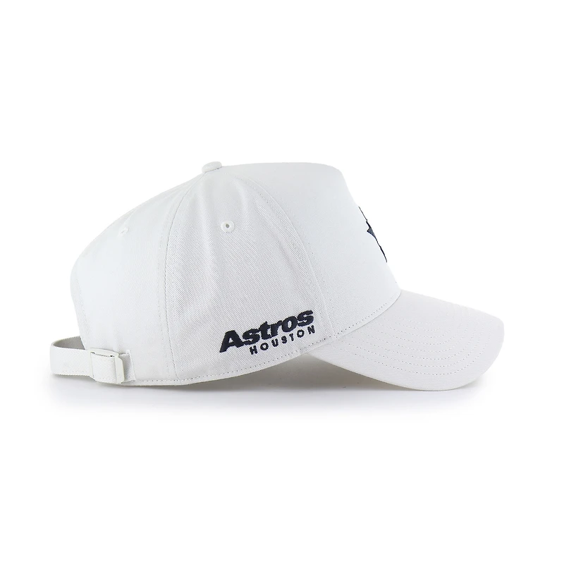 Casquette ajustable Foundational Pinch Offside des Astros de Houston, modèle 47, blanche, pour homme