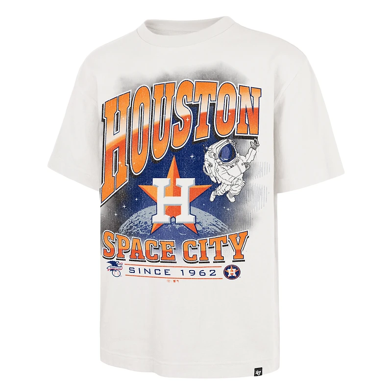 Men's '47 White Houston Astros Regional Upland Foundation T-Shirt