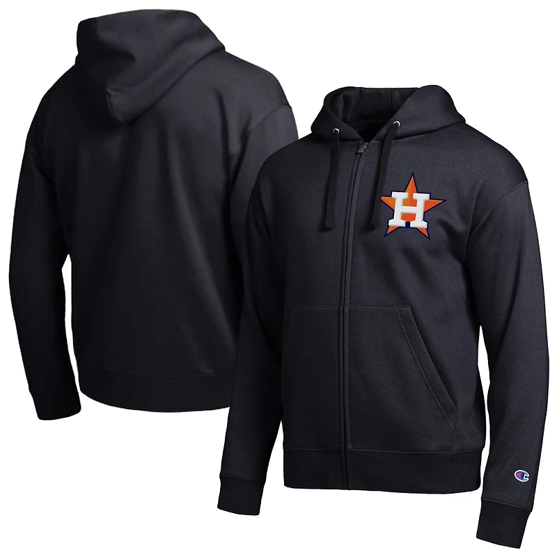 Men's Champion Black Houston Astros All-Star Full-Zip Hoodie