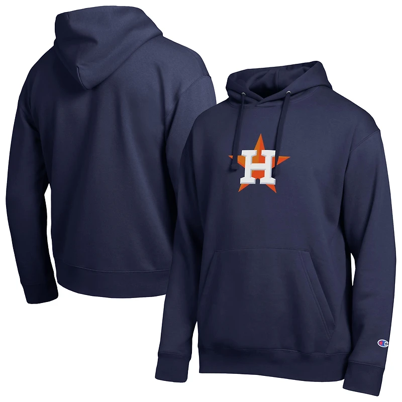 Men's Champion Navy Houston Astros All Star Embroidered Logo Hoodie