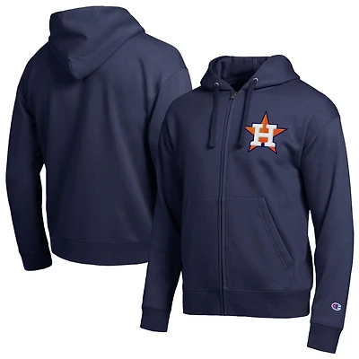 Men's Champion Navy Houston Astros All-Star Full-Zip Hoodie