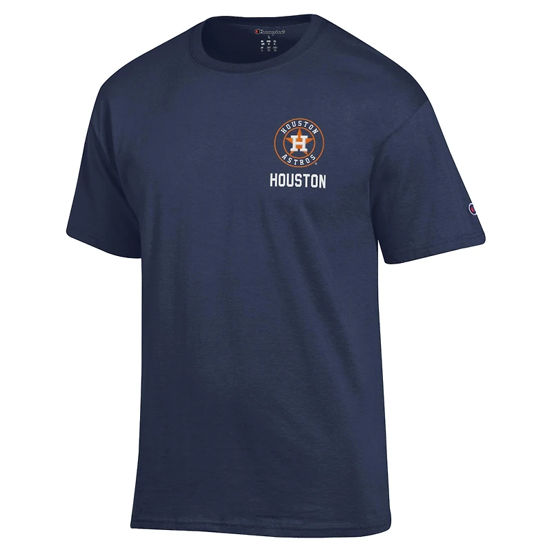 Men's Champion  Navy Houston Astros Jersey T-Shirt