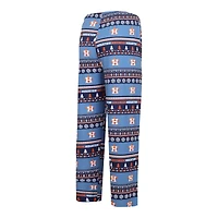Ensemble pull moche à manches longues et pantalon Concepts Sport bleu marine Houston Astros pour homme