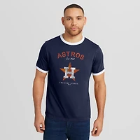 Men's Darius Rucker Collection by Fanatics  Navy Houston Astros Washed Ringer T-Shirt