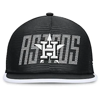 Men's Fanatics  Black Houston Astros Let's Glow Line Drive Snapback Hat