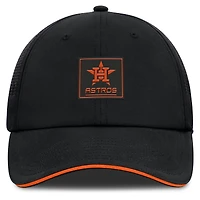 Casquette ajustable noire Houston Astros Level Up Driver Fanatics pour homme