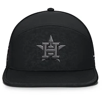 Casquette ajustable Fanatics noire pour homme des Astros de Houston Platoon
