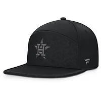 Men's Fanatics Black Houston Astros Platoon Adjustable Hat