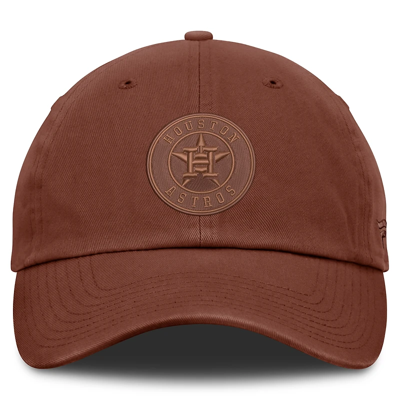 Men's Fanatics Brown Houston Astros Tinge Adjustable Hat