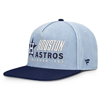 Men's Fanatics  Denim Houston Astros Twinbill Snapback Hat
