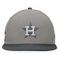 Men's Fanatics Gray/Charcoal Houston Astros Ace Snapback Hat