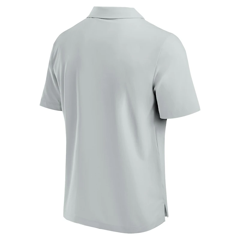 Chemise boutonnée à manches courtes pour hommes Fanatics Grey Houston Astros Front Office