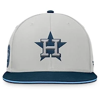 Men's Fanatics Gray Houston Astros Knuckleball Snapback Hat