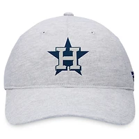 Men's Fanatics Gray Houston Astros Logo Adjustable Hat
