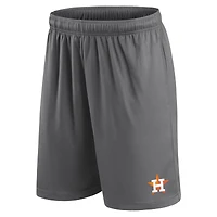 Men's Fanatics Gray Houston Astros Primary Logo Shorts