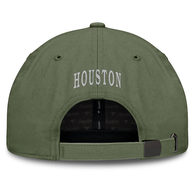 Men's Fanatics Green Houston Astros Elements Utopia Adjustable Hat