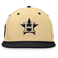Men's Fanatics Khaki Houston Astros Duel Adjustable Hat