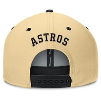 Men's Fanatics Khaki Houston Astros Duel Adjustable Hat