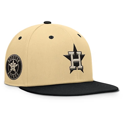 Men's Fanatics Khaki Houston Astros Duel Adjustable Hat