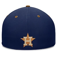 Men's Fanatics Navy/Tan Houston Astros Splinter Fitted Hat