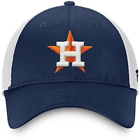Men's Fanatics Navy/White Houston Astros Team Core Unstructured Trucker Adjustable Hat