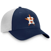 Men's Fanatics Navy/White Houston Astros Team Core Unstructured Trucker Adjustable Hat