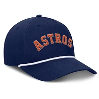 Casquette ajustable en forme de A pour hommes Fanatics Navy Houston Astros Clubhouse Foul Ball