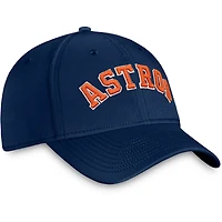 Casquette Fanatics bleu marine Houston Astros Core Flex pour hommes