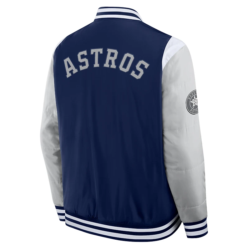 Men's Fanatics  Navy Houston Astros Elements Elite Full-Snap Jacket