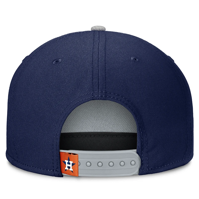 Casquette snapback Velo Houston Astros bleu marine Fanatics pour homme