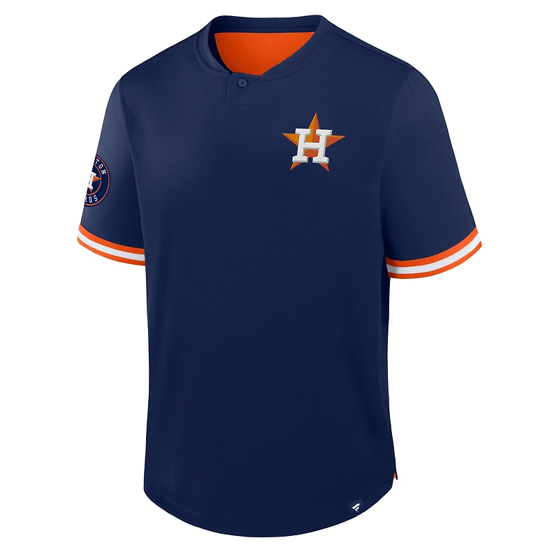 Men's Fanatics  Navy Houston Astros Walk Off Shirt