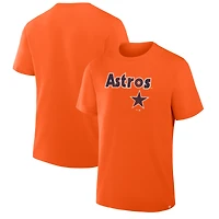 Men's Fanatics Orange Houston Astros Alternate Logo Legacy T-Shirt