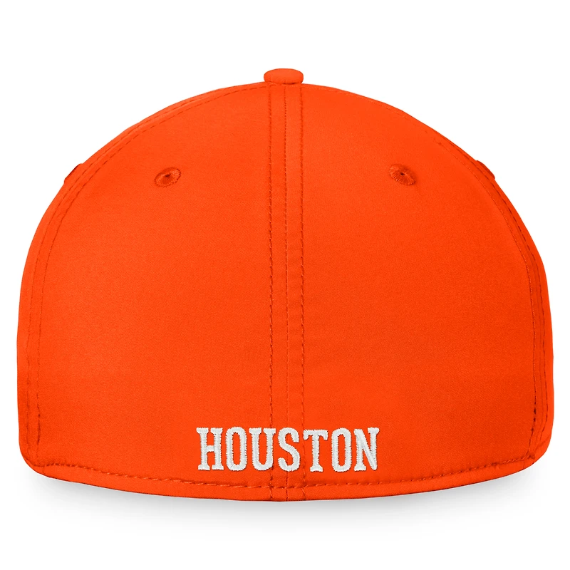 Men's Fanatics Orange Houston Astros Cooperstown Core Flex Hat