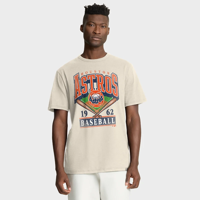 T-shirt Fanatics Tan Houston Astros Stadium Slub pour homme