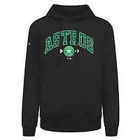 Sweat à capuche carreaux noir Houston Astros St. Patrick's Day Podium pour homme Levelwear